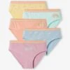 Lot De 5 Culottes Licorne Fille Lot Multicolor - Vertbaudet