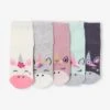 Lot De 5 Paires De Mi-chaussettes Licornes Lot Ivoire - Vertbaudet