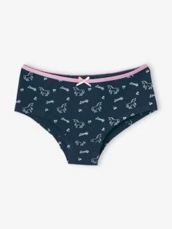 Lot De 5 Shorties Fille Lot Rose Et Bleu - Vertbaudet -Petite Modeuse lot de 5 shorties fille 17