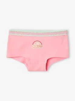 Lot De 5 Shorties Fille Lot Bleu Et Rose - Vertbaudet -Petite Modeuse lot de 5 shorties fille 8