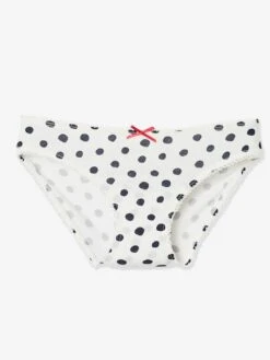 Lot De 7 Culottes Fille Semainier BASICS Lot Ivoire - Vertbaudet -Petite Modeuse lot de 7 culottes fille semainier basics 2