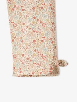 Pantacourt Fluide Imprimé Fille Moutarde - Vertbaudet -Petite Modeuse pantacourt fluide imprime fille 3