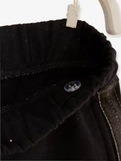 Pantalon De Sport Fille à Bandes Côtés Noir - Vertbaudet -Petite Modeuse pantalon de sport fille a bandes cotes 4