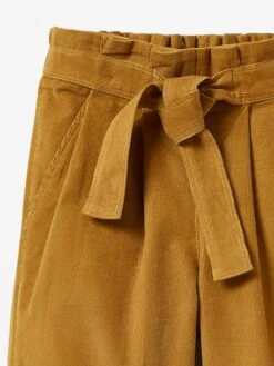 Pantalon En Velours Fille CYRILLUS Bronze - Cyrillus -Petite Modeuse pantalon en velours fille cyrillus 2