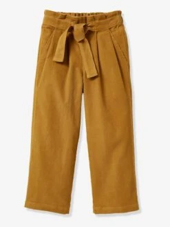 Pantalon En Velours Fille CYRILLUS Bronze - Cyrillus