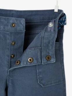 Pantalon Large Fille Coupe 7/8 ème. Gris - Vertbaudet -Petite Modeuse pantalon large fille coupe 78 eme 2