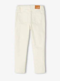 Pantalon Mom Fit MorphologiK Large Fille Pêche - Vertbaudet -Petite Modeuse pantalon mom fit morphologik large fille 4