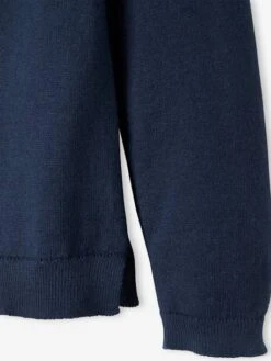 Pull Fille Motif En Sequins Réversibles Bleu Nuit - Vertbaudet -Petite Modeuse pull fille motif en sequins reversibles 4