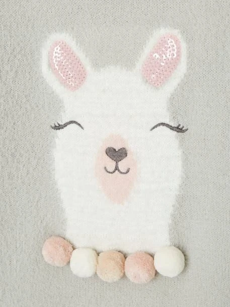 Pull Tout Doux à Sequins Fille Motif Jacquard Fantaisie Rose Blush - Vertbaudet 3 Pull Tout Doux à Sequins Fille Motif Jacquard Fantaisie Rose Blush - Vertbaudet – Image 3