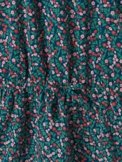 Robe à Volant Fille Bleu Canard Imprimé - Vertbaudet 5 Robe à Volant Fille Bleu Canard Imprimé - Vertbaudet -Petite Modeuse robe a volant fille 2