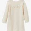 Robe Ajourée Fille CYRILLUS En Tricot écru - Cyrillus