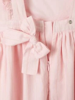 Robe De Cérémonie Animée De Fils Brillants Fille Rose - Vertbaudet -Petite Modeuse robe de ceremonie animee de fils brillants fille 3