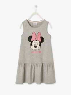 Robe Fille Disney Minnie® Gris Clair Chiné - Minnie