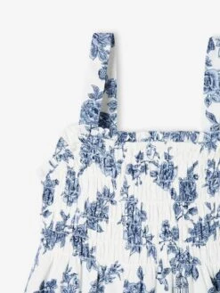 Robe Longue à Bretelles Cérémonie Fille écru - Vertbaudet -Petite Modeuse robe longue a bretelles ceremonie fille 3