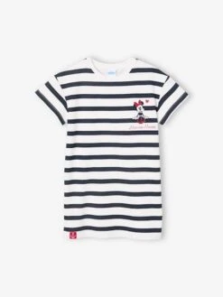Robe Marinière Fille Disney® Minnie Rayé Marine - Minnie