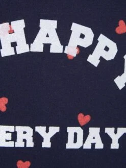 Robe Molleton à Capuche Fille Détails Fantaisie Marine - Vertbaudet -Petite Modeuse robe molleton a capuche fille details fantaisie 3