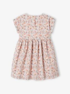 Robe Réversible Fille Orange - Vertbaudet -Petite Modeuse robe reversible fille 3