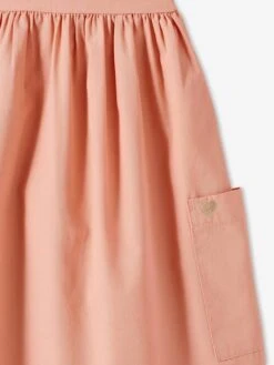 Robe Réversible Fille Orange - Vertbaudet -Petite Modeuse robe reversible fille 4