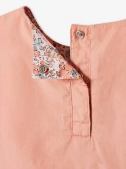 Robe Réversible Fille Orange - Vertbaudet -Petite Modeuse robe reversible fille 5