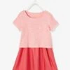 Robe Réversible Fille Bimatière Rose - Vertbaudet