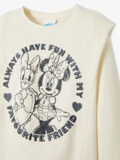 Sweat à épaulettes Fille Minnie & Friends® Beige Clair Animé - Minnie 6 Sweat à épaulettes Fille Minnie & Friends® Beige Clair Animé - Minnie -Petite Modeuse sweat a epaulettes fille minnie friends 2