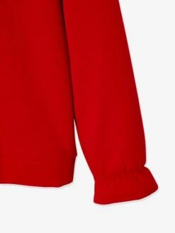 Sweat De Noël Motif Coeur En Sequins Détails Irisés Rouge - Vertbaudet -Petite Modeuse sweat de noel motif coeur en sequins details irises 4