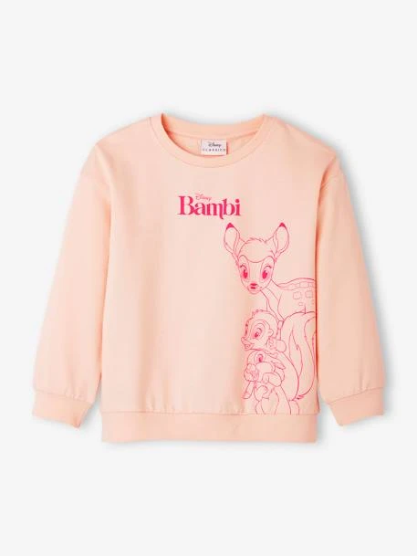 Sweat Fille Disney® Bambi Vieux Rose - Disney 1 Sweat Fille Disney® Bambi Vieux Rose - Disney