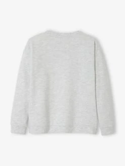 Sweat Fille Disney® Frozen Gris Chiné - Reine Des Neiges -Petite Modeuse sweat fille disney frozen 1