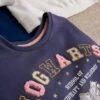 Sweat Fille Harry Potter® Bleu Anime Placee - Harry Potter