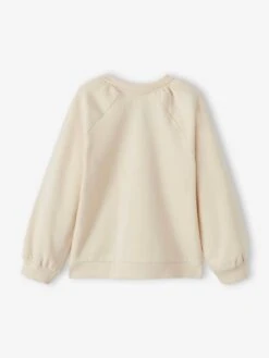 Sweat Motif égérie Détails Fantaisie Fille Beige - Vertbaudet 9 Sweat Motif égérie Détails Fantaisie Fille Beige - Vertbaudet -Petite Modeuse sweat motif egerie details fantaisie fille 3