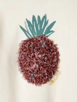 Sweat Motif Fantaisie Fille écru - Vertbaudet -Petite Modeuse sweat motif fantaisie fille 3