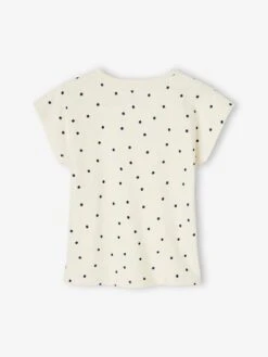 T-shirt "amour" à Pois Fille écru - Vertbaudet 8 T-shirt "amour" à Pois Fille écru - Vertbaudet -Petite Modeuse t shirt amour a pois fille 2