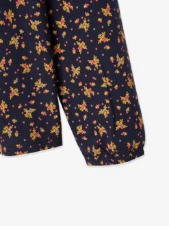 T-shirt Blouse Fille Imprimé Fleurs Encre Imprimé - Vertbaudet -Petite Modeuse t shirt blouse fille imprime fleurs 3