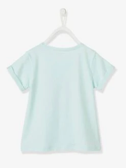 T-shirt Fille à Sequins Réversibles Bleu Ciel - Vertbaudet 6 T-shirt Fille à Sequins Réversibles Bleu Ciel - Vertbaudet -Petite Modeuse t shirt fille a sequins reversibles 2