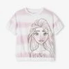 T-shirt Fille Disney® La Reines Des Neiges 2 Blanc Imprimé - Reine Des Neiges
