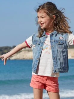 T-shirt Fille "Groovy Girls" Ivoire - Vertbaudet