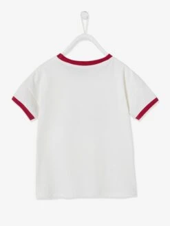 T-shirt Fille "Groovy Girls" Ivoire - Vertbaudet -Petite Modeuse t shirt fille groovy girls 3