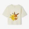 T-shirt Fille Manches Courtes Pokémon® Beige - Pokemon