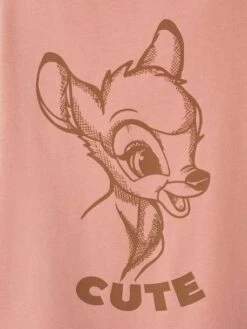 T-shirt Fille Manches Longues Disney® Bambi Rose - Disney -Petite Modeuse t shirt fille manches longues disney bambi 2