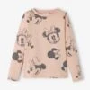 T-shirt Fille Manches Longues Disney® Minnie Rose Imprimé - Minnie