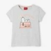 T-shirt Manches Courtes Snoopy Peanuts® Fille Gris - Snoopy