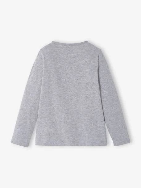 T-shirt Manches Longues Disney® Marie Les Aristochats Fille Gris Chiné - Disney 2 T-shirt Manches Longues Disney® Marie Les Aristochats Fille Gris Chiné - Disney – Image 2