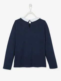 T-shirt Manches Longues Harry Potter® Fille Bleu Anime Placee - Harry Potter -Petite Modeuse t shirt manches longues harry potter fille 3