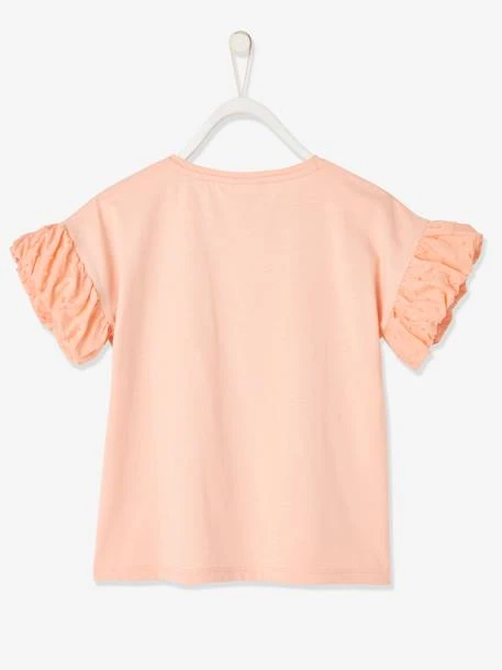 T-shirt Plumetis Disney Aristochats® Fille Rose Poudré - Disney 2 T-shirt Plumetis Disney Aristochats® Fille Rose Poudré - Disney – Image 2