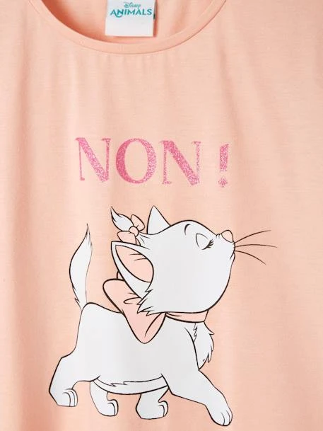 T-shirt Plumetis Disney Aristochats® Fille Rose Poudré - Disney 3 T-shirt Plumetis Disney Aristochats® Fille Rose Poudré - Disney – Image 3