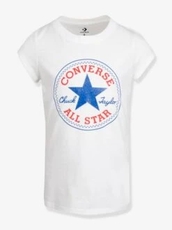 Tee-shirt Enfant Chuck Patch CONVERSE Blanc - Converse