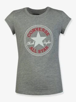 Tee-shirt Enfant Chuck Patch CONVERSE Blanc - Converse -Petite Modeuse tee shirt enfant chuck patch converse 4