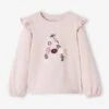 Tee-shirt Fille Rose Moyen - 15-1905 Tcx - Vertbaudet