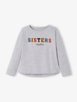 Tee-shirt Message En Bouclettes Fille Blanc - Vertbaudet 9 Tee-shirt Message En Bouclettes Fille Blanc - Vertbaudet -Petite Modeuse tee shirt message en bouclettes fille 3