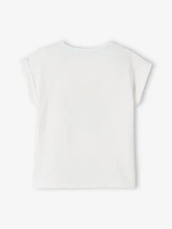 Petite Modeuse -Petite Modeuse tee shirt motif coquillage irise fille 1
